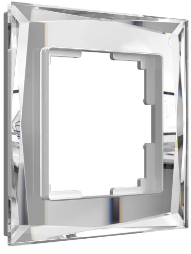 Рамка универсальная Werkel Diamant 1-м. стекло зеркальный картинка